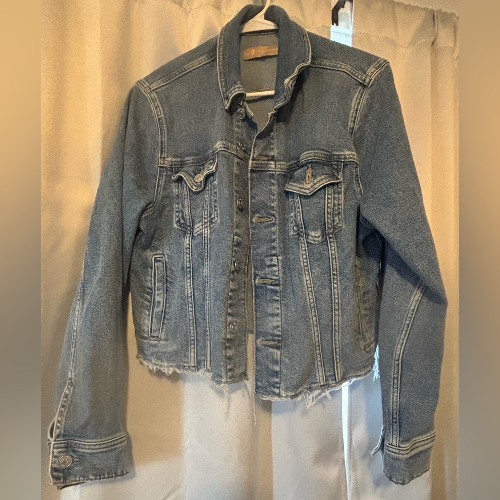 7 For All Man Kind Jean Jacket
